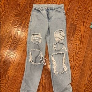 RSQ Distressed Blue Jeans